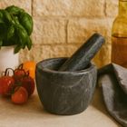 EH Excellent Houseware, Gavi, moździerz marmurowy, 12 cm