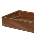 eh Excellent Houseware, Hedo, drewniany organizer na biurko do szuflady, 37,5-15-5 cm