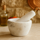 EH Excellent Houseware, Luno, moździerz marmurowy, 10 cm