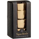 Eh Excellent Houseware, Miravo, złote miseczki na przekąski, 8,5 cm, 4 szt.