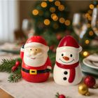 Eh Excellent Houseware, Noelune, solniczka i pieprzniczka, mikołaj i bałwanek