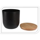 eh Excellent Houseware, pojemnik kuchenny do przechowywania, bambusowa pokrywka, 1700 ml