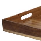 eh Excellent Houseware, taca drewniana, Silo, 35-50-6 cm