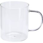 Eh Excellent Houseware, Vuni, kubek z dużym uchem, szklany, 400 ml, 3 szt.