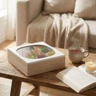 EH Excellent Houseware, Zen, herbaciarka ze szklanym wiekiem, 24-24-7 cm