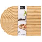 eh Excellent Houseware, żłobiona taca do serwowania, bambus