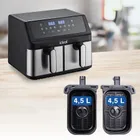 Eldom, frytownica beztłuszczowa, podwójna, pozioma