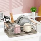 Elitehoff, suszarka do naczyń z ociekaczem i tacą, beżowa, e-8189