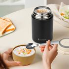 Elitehoff, termos obiadowy z miską i składaną łyżką, 1050 ml, e-8247