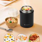 Elitehoff, termos obiadowy z miską i składaną łyżką, 500 ml, e-8249