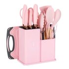 Elitehoff, zestaw noży i przyborów kuchennych w stojaku, 19 elementów