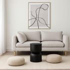 Emako, Disa, stolik kolumna, matowy, średnica 31 cm