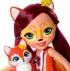 Enchantimals, Felicity Fox i Flick, duża lalka i zwierzątko, zestaw