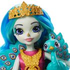 Enchantimals, Królowa Paradise i paw Rainbow, lalka królewska z akcesoriami