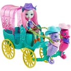 Enchantimals, Lalka i powóz morskich koników, zestaw figurek