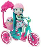 Enchantimals, Taylee Turtle i rower dla dwojga, lalka z akcesoriami