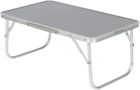 Enero Camp, stolik turystyczny, szary, 56-34-24 cm