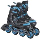 Enero, łyżworolki wrotki łyżwy, 3w1, black-blue, rozmiar 30-33