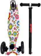 Enero, Maxi Flowers, hulajnoga 3-kołowa, balansowa