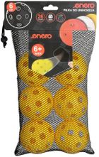 Enero, piłki meczowe do unihokeja, żółte, 6 szt.