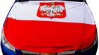 Enero, pokrowiec na maskę samochodu, flaga Polski
