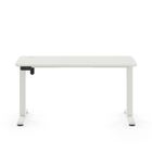 Entelo, Axio, biurko elektryczne regulowane, rozmiar 5-6, 120-60 cm, biały