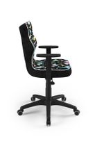 Entelo, Duo, krzesło biurowe z podłokietnikami, wzrost 159-188 cm, dinozaury