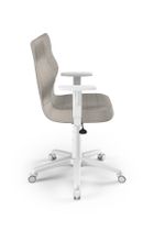 Entelo, Duo, krzesło biurowe z podłokietnikami, wzrost 159-188 cm, szare