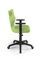 Entelo, Duo, krzesło biurowe z podłokietnikami, wzrost 159-188 cm, zielone