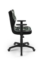 Entelo, Duo, krzesło młodzieżowe z podłokietnikami, wzrost 146-176,5 cm, moro