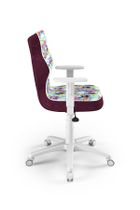 Entelo, Duo, krzesło młodzieżowe z podłokietnikami, wzrost 146-176,5 cm, sowy