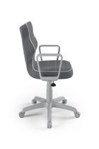 Entelo, Norm, krzesło biurowe z podłokietnikami, wzrost 159-188 cm, ciemno szare
