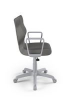 Entelo, Norm, krzesło biurowe z podłokietnikami, wzrost 159-188 cm, ciemno szare