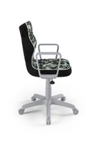 Entelo, Norm, krzesło biurowe z podłokietnikami, wzrost 159-188 cm, moro