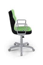 Entelo, Norm, krzesło biurowe z podłokietnikami, wzrost 159-188 cm, piłki