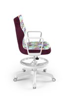 Entelo, Norm, krzesło biurowe z podnóżkiem i podłokietnikami, wzrost 159-188 cm, sowy