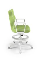 Entelo, Norm, krzesło biurowe z podnóżkiem i podłokietnikami, wzrost 159-188 cm, zielone