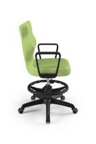 Entelo, Norm, krzesło biurowe z podnóżkiem i podłokietnikami, wzrost 159-188 cm, zielone