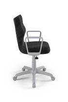 Entelo, Norm, krzesło młodzieżowe z podłokietnikami, wzrost 146-176,5 cm, antracytowe