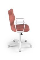 Entelo, Norm, krzesło młodzieżowe z podłokietnikami, wzrost 146-176,5 cm, różowe