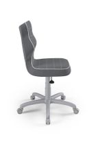 Entelo, Petit, krzesło biurowe, wzrost 159-188 cm, ciemno szare