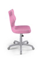 Entelo, Petit, krzesło biurowe, wzrost 159-188 cm, różowe