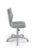 Entelo, Petit, krzesło biurowe, wzrost 159-188 cm, szare