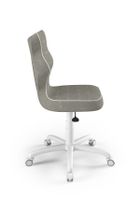Entelo, Petit, krzesło biurowe, wzrost 159-188 cm, szare