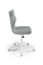 Entelo, Petit, krzesło biurowe, wzrost 159-188 cm, szare
