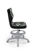 Entelo, Petit, krzesło biurowe z podnóżkiem, wzrost 159-188 cm, moro