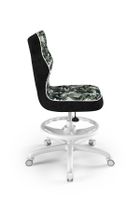 Entelo, Petit, krzesło biurowe z podnóżkiem, wzrost 159-188 cm, moro