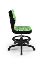Entelo, Petit, krzesło biurowe z podnóżkiem, wzrost 159-188 cm, piłki