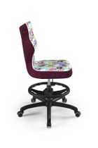 Entelo, Petit, krzesło biurowe z podnóżkiem, wzrost 159-188 cm, sowy