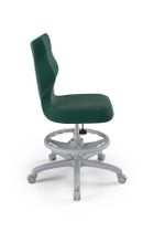 Entelo, Petit, krzesło biurowe z podnóżkiem, wzrost 159-188 cm, zielone